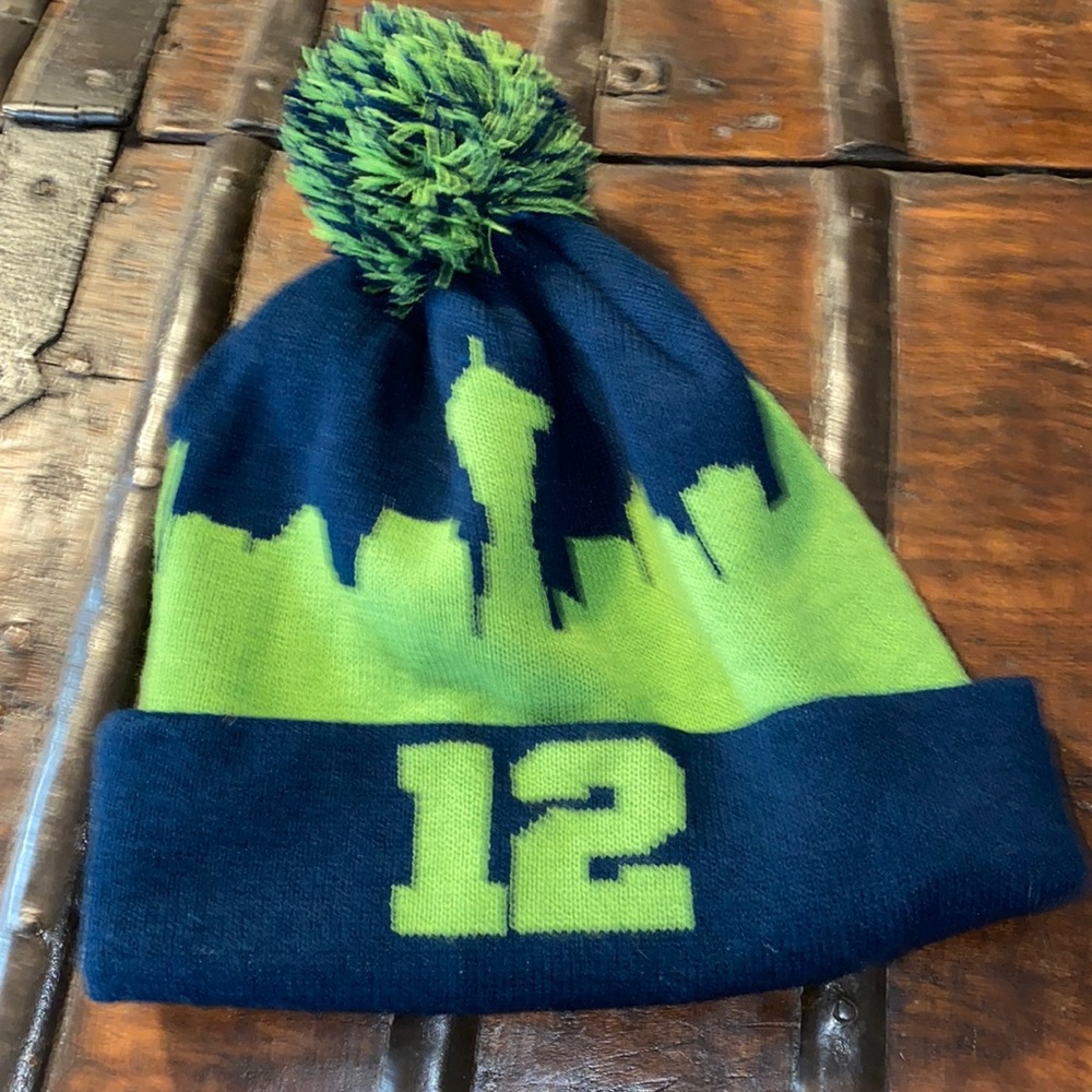 New w/o tag Seahawk 12 beanie hat